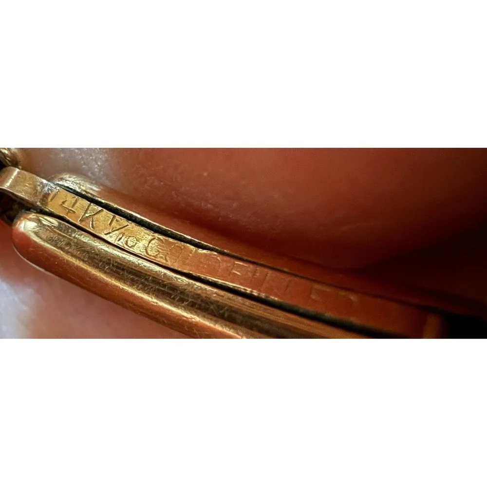 Antique Cameo 14K Gold Filled Expandable Bracelet BJM Co